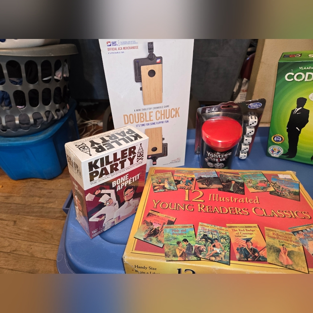 New Games, Books, Collectible Car (Read Description)